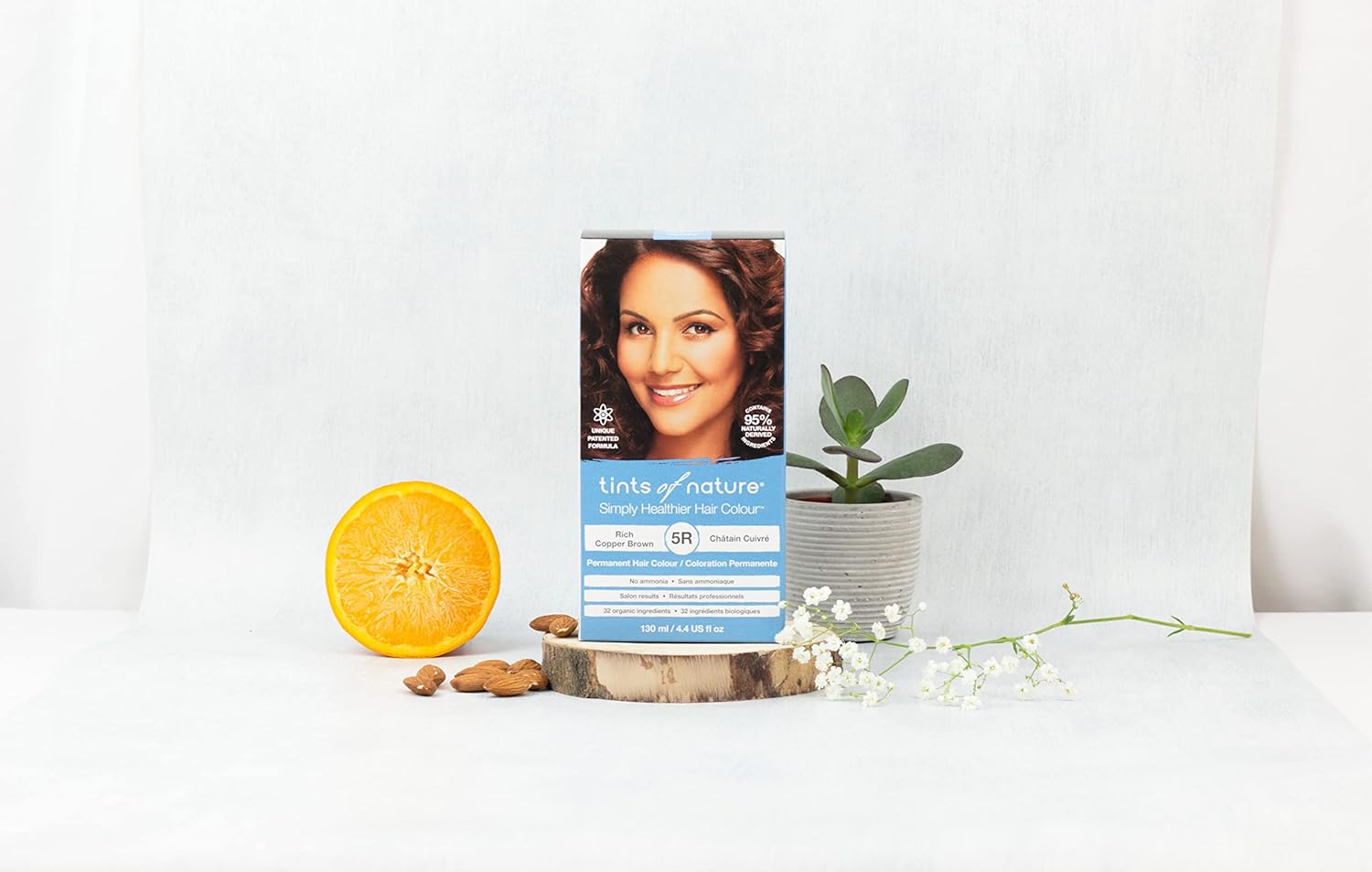 Tints of Nature 2N Natural Darkest Brown Permanent Hair Dye, Nourishes Hair and Covers Greys, Ammonia-Free, 130ml : Amazon.co.uk: Beauty