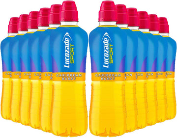 Lucozade Sport Tropical Body Fuel Drink 500 Ml (Pack Of 12)