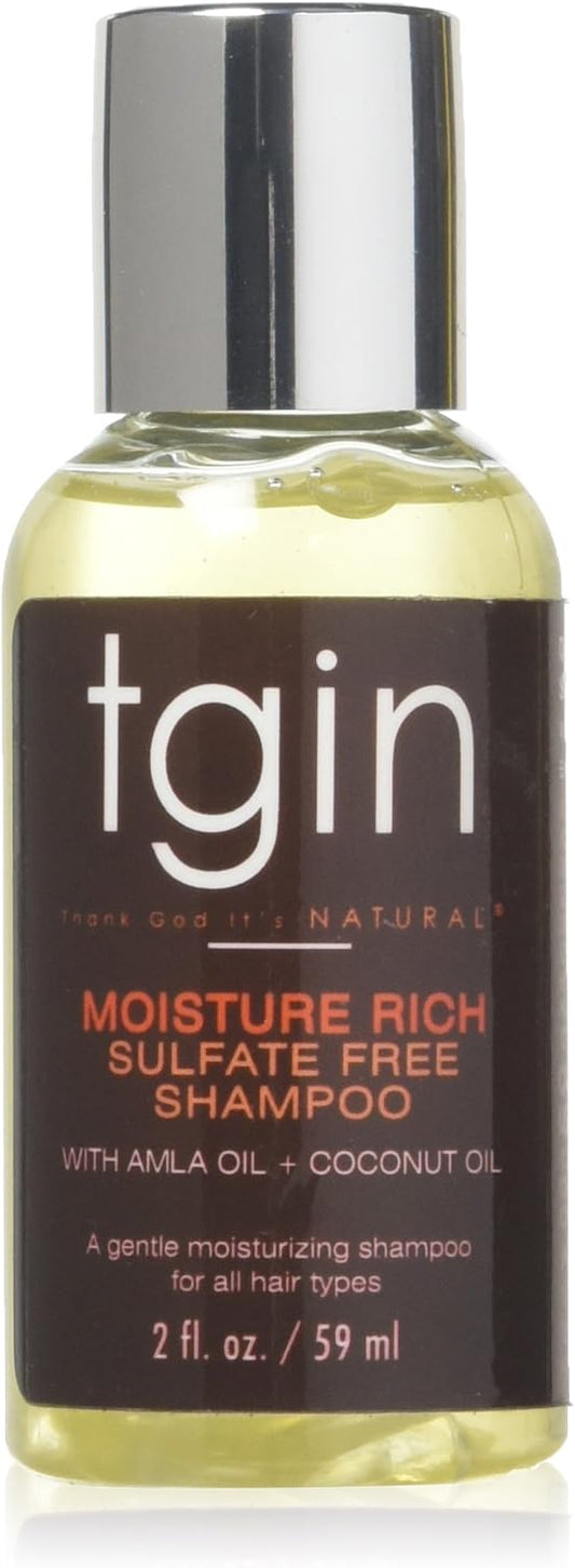Tgin Moisture Rich Sulfate Free Shampoo For Natural Hair Dry Haircurly Hair-