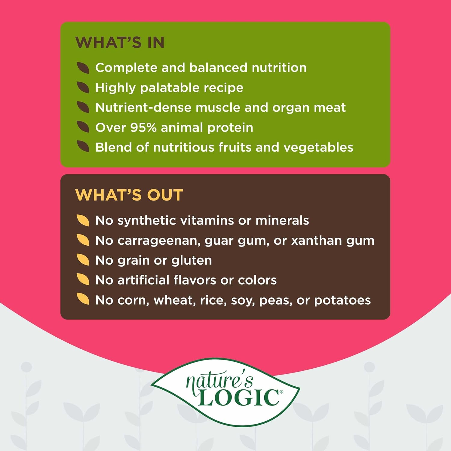 NEIKO Nature's Logic Canine Pork Feast, 12/13.2oz: Pet Supplies: Amazon.com
