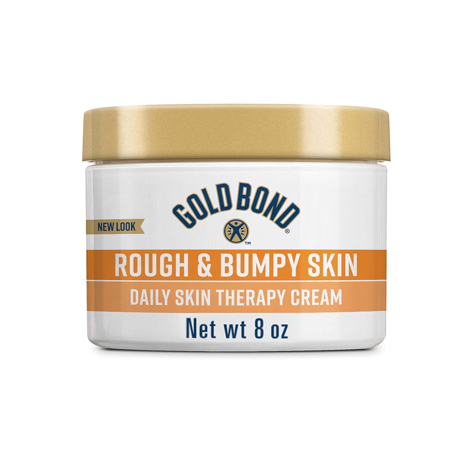 Gold Bond Rough & Bumpy Daily Skin Therapy Cream, 8 oz., With 7 Moisturizers & 3 Vitamins