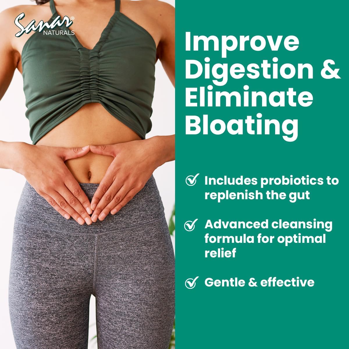 Colon Cleanser 2002 - Dietary Fiber, Herbal and Probiotics Blend, Digestive and Gut Health, Colon Cleanse Supplement for Women & Men, 90 Capsules
