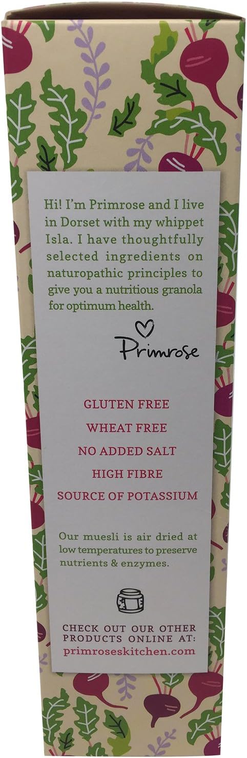 Primrose'S Kitchen Raw Beetroot And Ginger Muesli, 400 G