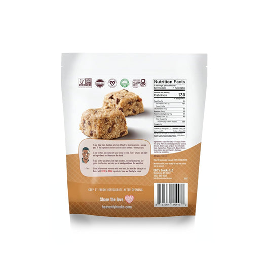 Heavenly Hunks Almond Butter Chocolate Chip - 6Oz Bag (6 Pack)