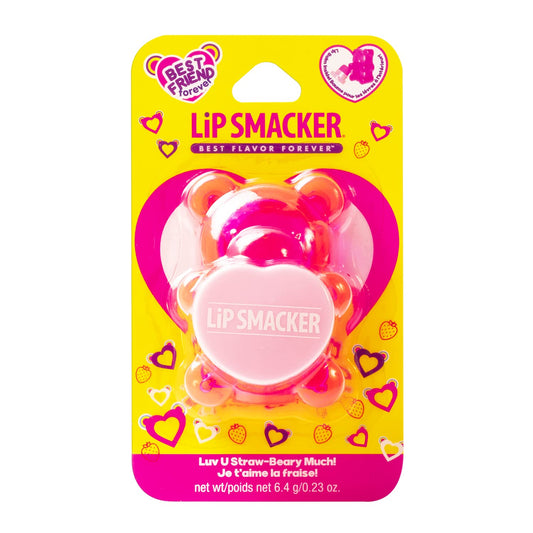 Lip Smacker Sugar Bear Lip Balm Luv U Straw-Berry Much