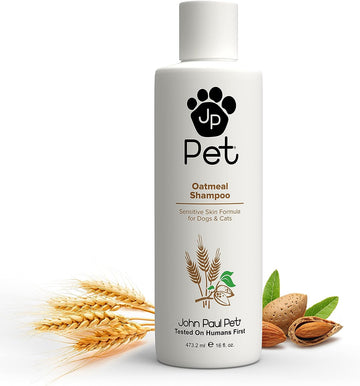 Oatmeal Shampoo - Grooming for Dogs and Cats, Soothe Sensitive Skin Formula with Aloe for Itchy Dryness for Pets, pH Balanced, Cruelty Free, Paraben Free, Made in USA