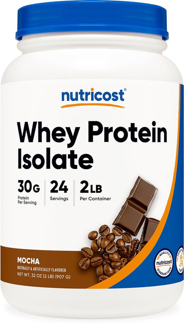 Nutricost Whey Protein Isolate (Mocha) 2LBS2 Pound (Pack of 1)