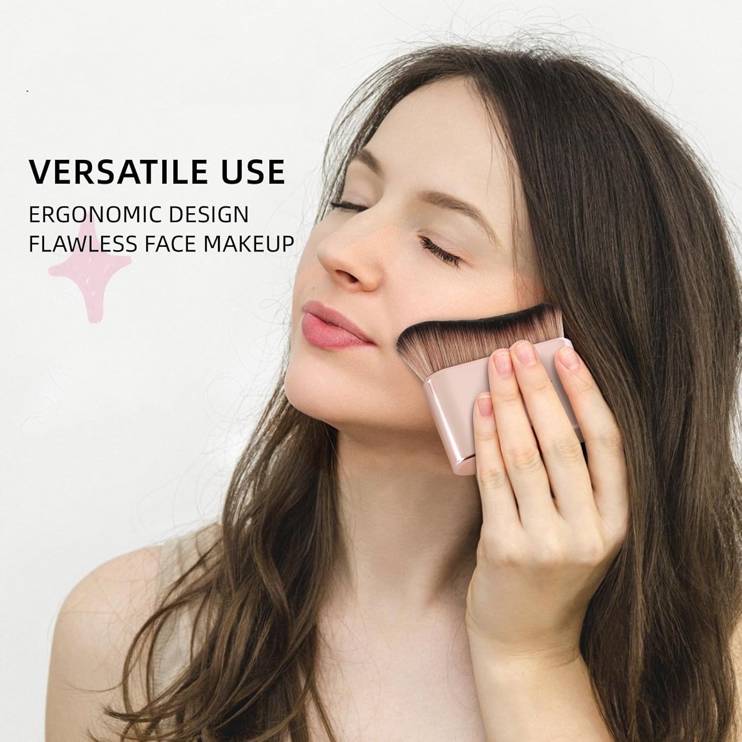 Goerti Self Tanner Kabuki Brush For Body, Professional Body Makeup Brush For Flawless Leg Makeup, Bronzer Shimmer Glow Blend Applicator Foundation Brush Makeup For Cream : Beauty & Personal Care