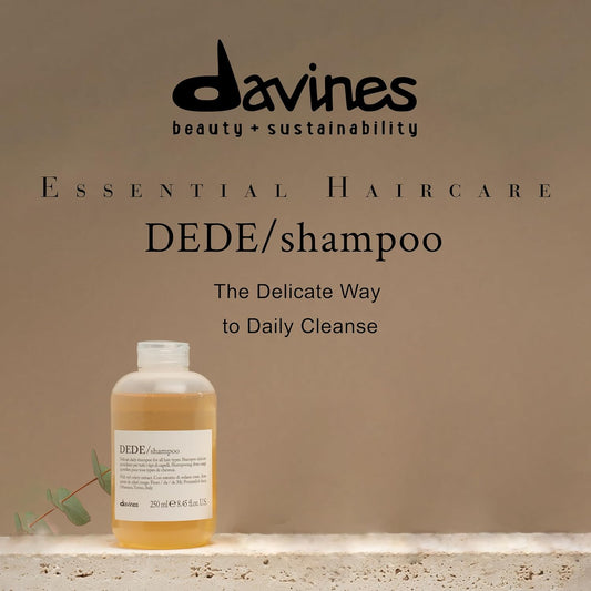 Davines Dede Shampoo, Delicate Daily Cleansing For All Hair Types, Balance And Add Shine