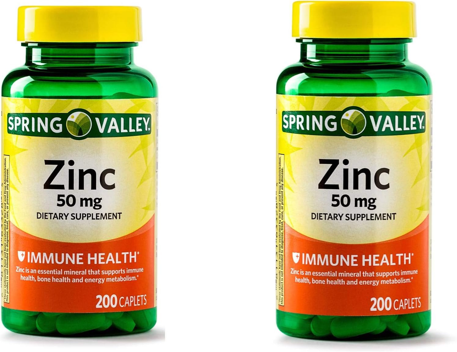 Spring Valley - Zinc 50 mg, 200 Ct (2)
