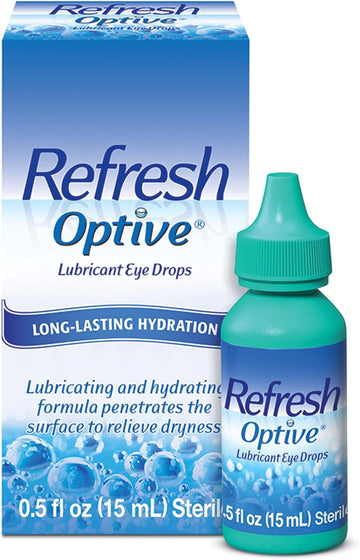 Refresh Optive Lubricant Eye Drops, 0.5 Fl Oz Sterile