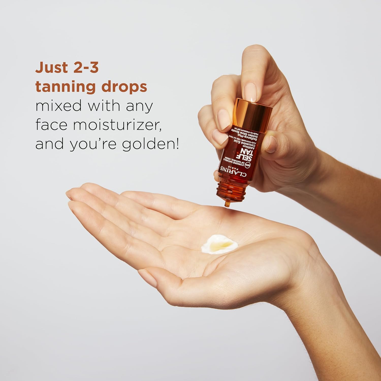 Clarins Radiance-Plus Golden Glow Booster for Face 15ml | Customisable Self-Tan Drops with Aloe Vera & Erythrulose | Buildable Natural Glow for All Skin Types : Amazon.co.uk: Beauty