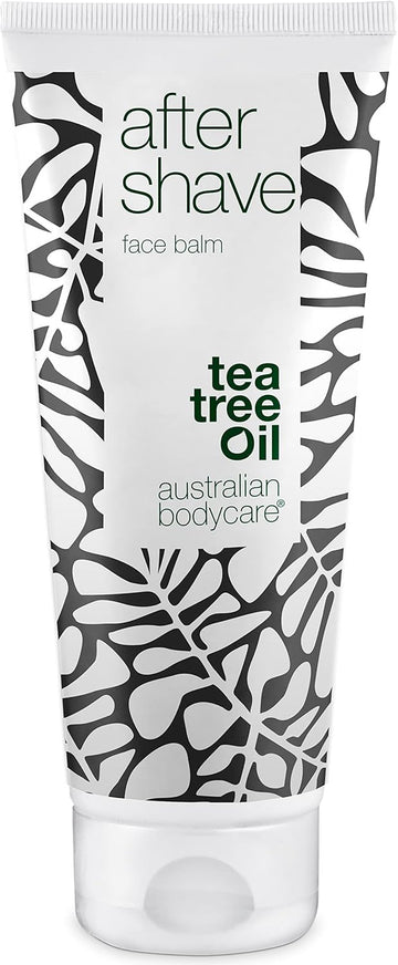 Australian Bodycare After Shave Balm with Tea Tree Oil for Men 100ml | Immediate Relief After Shaving | Soothes Irritation and Eliminates Razor Burn & Red Spots | Reduces Ingrown Hairs | Moisturizer