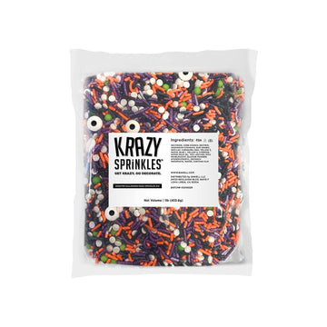 Bakell® Monster Halloween Mash Mix Sprinkles | Food Grade Edible Sprinkles By Krazy Sprinkles® | (1 Lb)