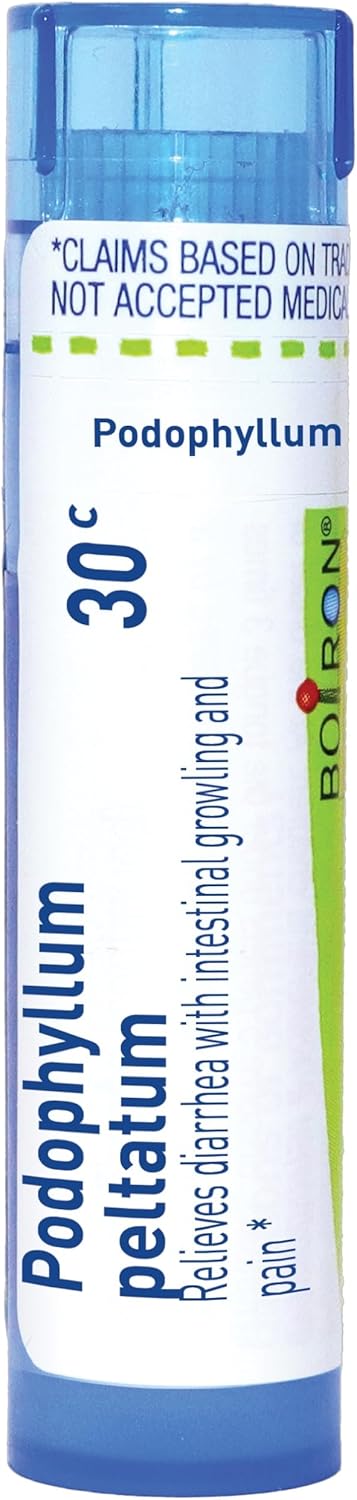 Boiron Podophyllum Pelatum 30, Pellets, 80 Ct