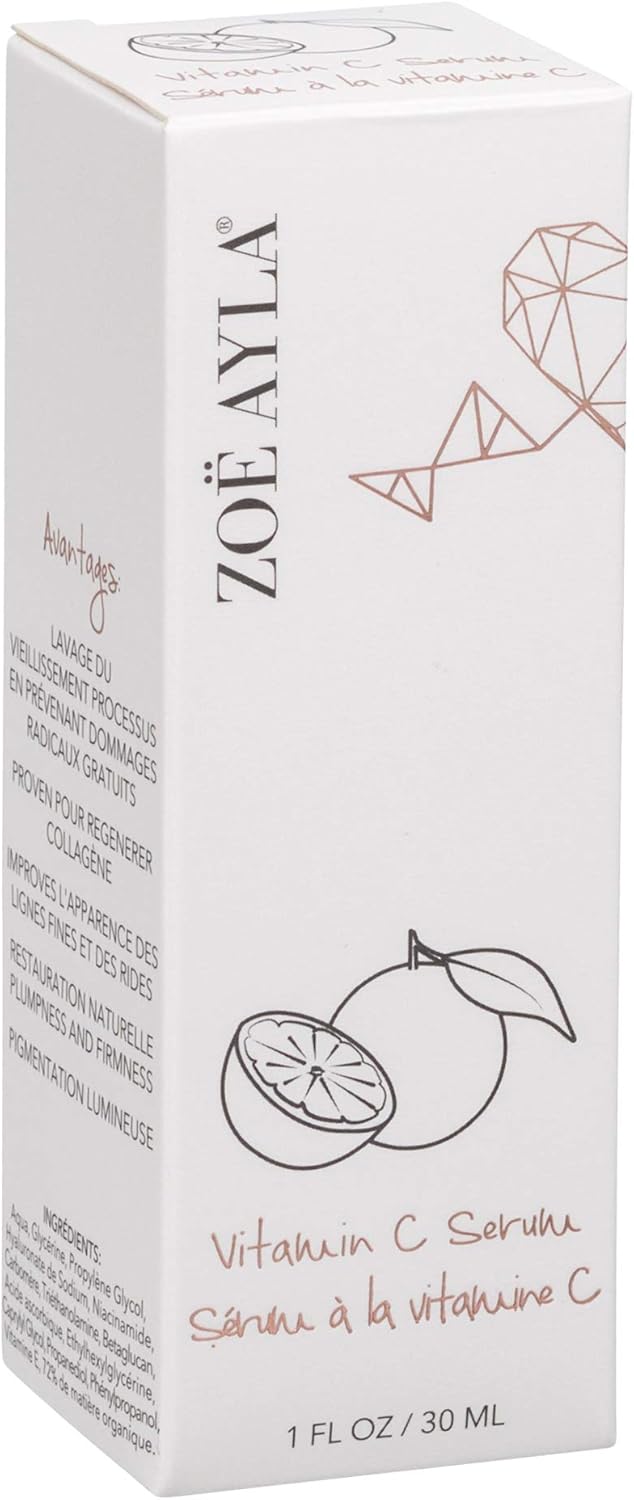 Zoë Ayla Premium Vitamin C Serum, 30 ml, N-VITCSER : Amazon.co.uk: Beauty