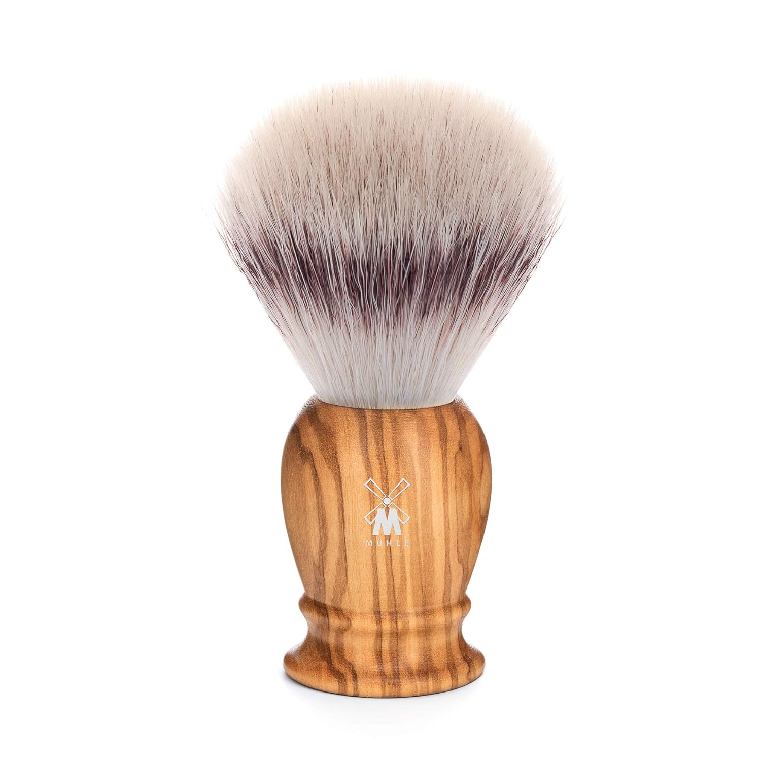 Mühle Classic Olive Wood Large Silvertip Fiber Shaving Brush - Synthetic Luxury Shave Brush For Men, Rich Lather : Beauty & Personal Care