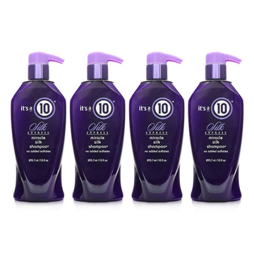 It's a 10 Haircare Silk Express Miracle Silk Shampoo, 10 fl. oz. (Pack of 4)
