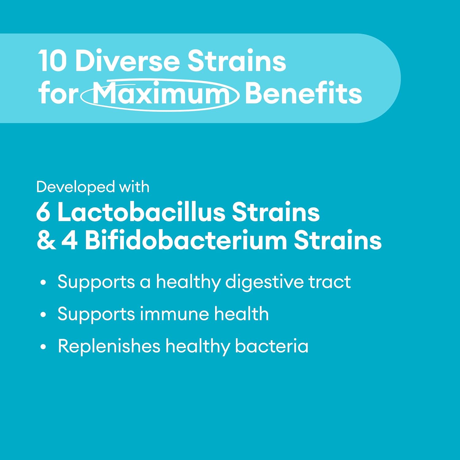 Physician's Choice Probiotics 60 Billion CFU - 10 Strains + Organic Prebiotics - Immune, Digestive & Gut Health - Supports Occasional Constipation, Diarrhea, Gas & Bloating - for Women & Men - 30ct : Health & Household