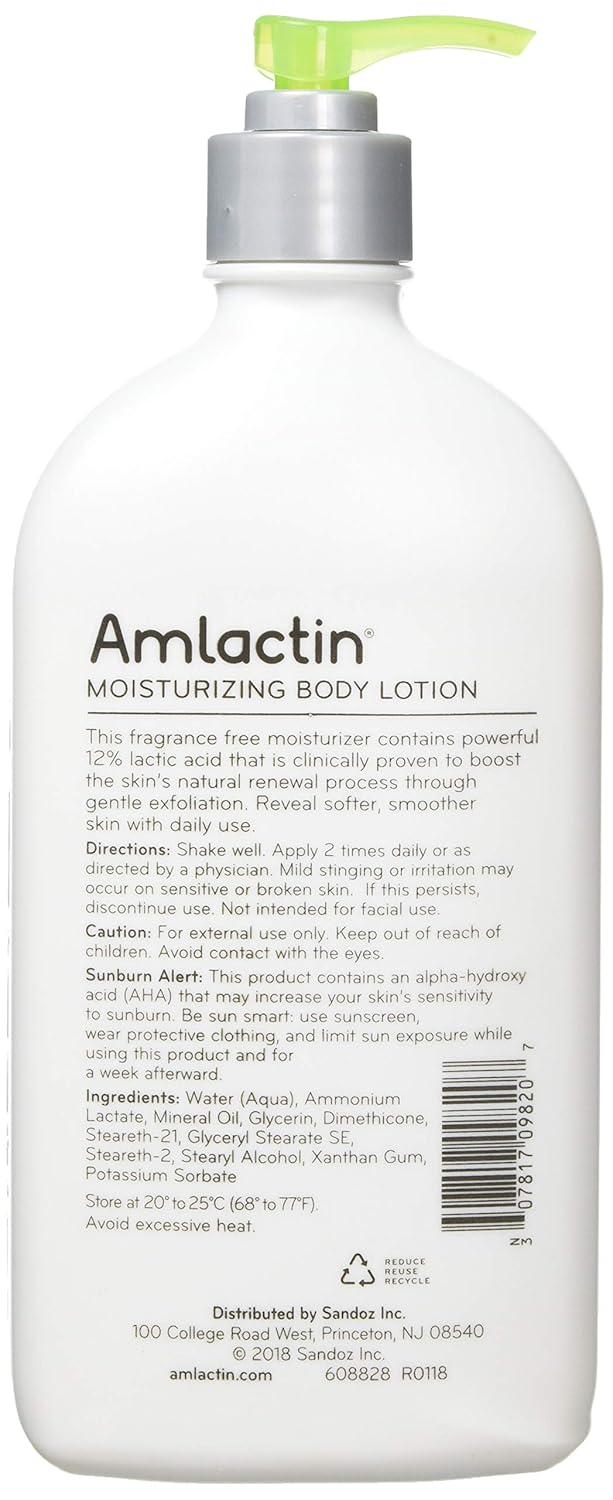 Amlactin 12 % Moisturizing Lotion - 567 G / 20 Oz