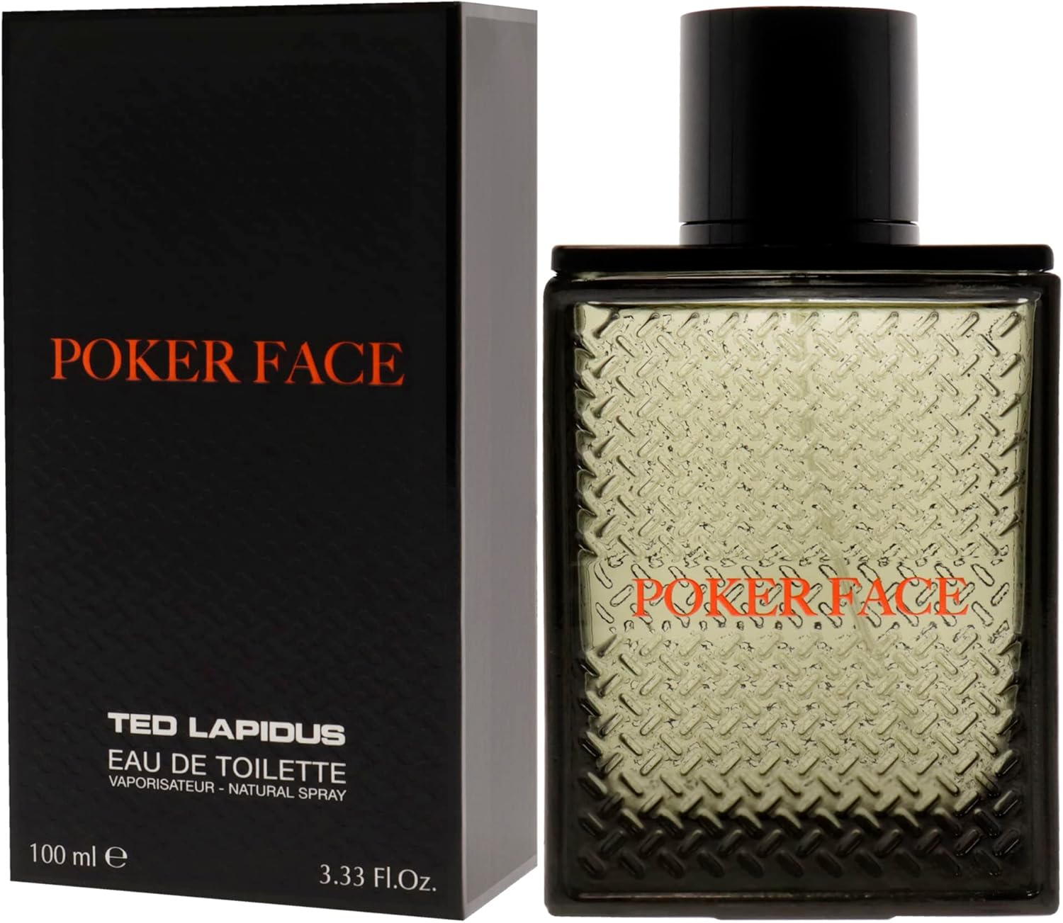Poker Face By Ted Lapidus For Men - 3.4 Oz Edt Spray