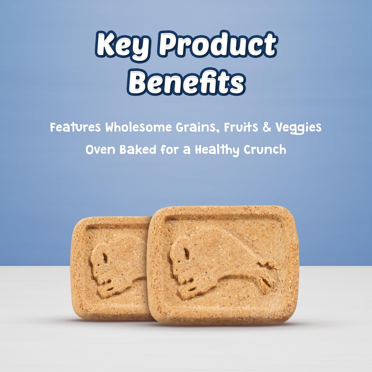 Blue Buffalo Health Bars Natural Crunchy Dog Treats Biscuits, Apple & Yogurt 56-oz Box : Pet Supplies
