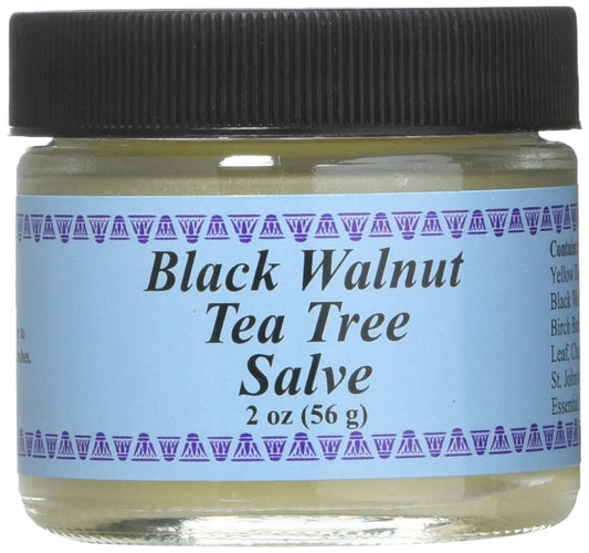 Wiseways Herbals Black Walnut-Tea Tree Salve 2 Oz