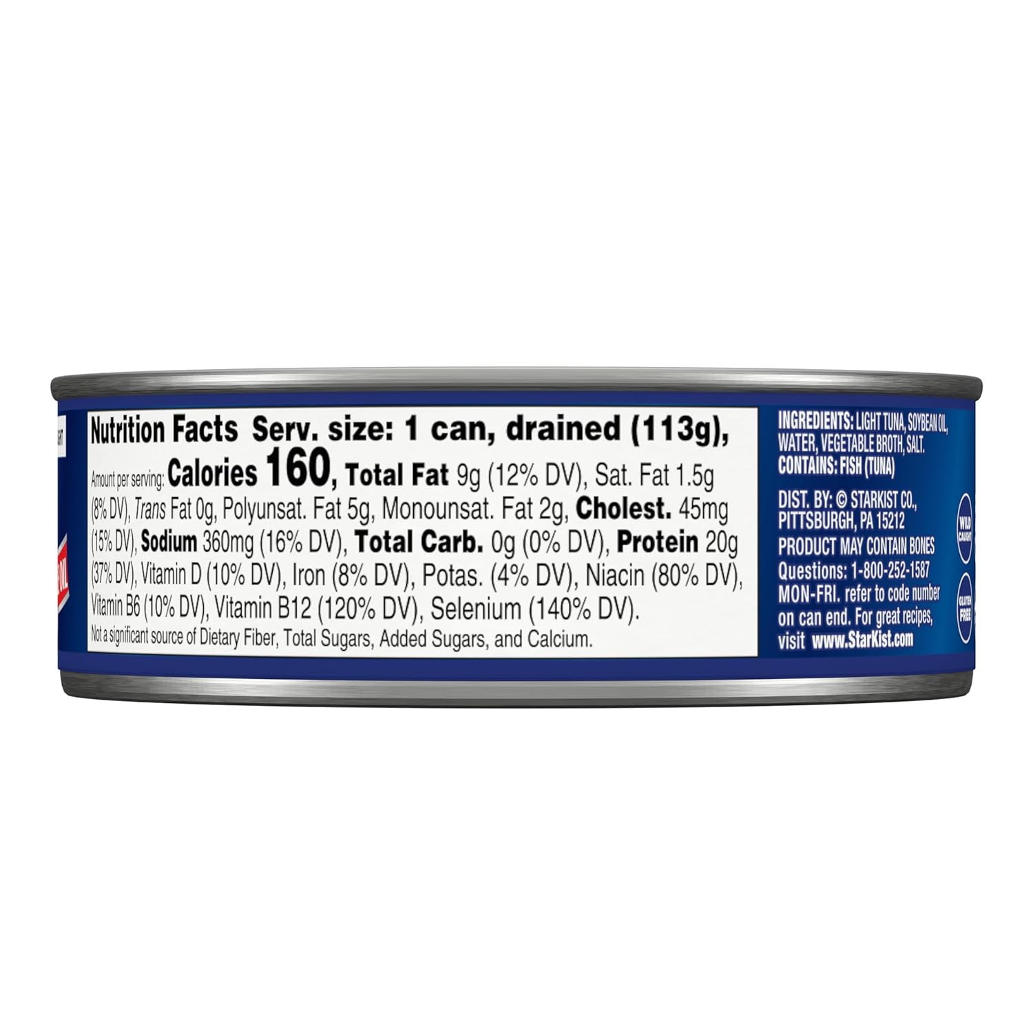 StarKist Chunk Light Tuna in Oil - 5 oz Can : Everything Else