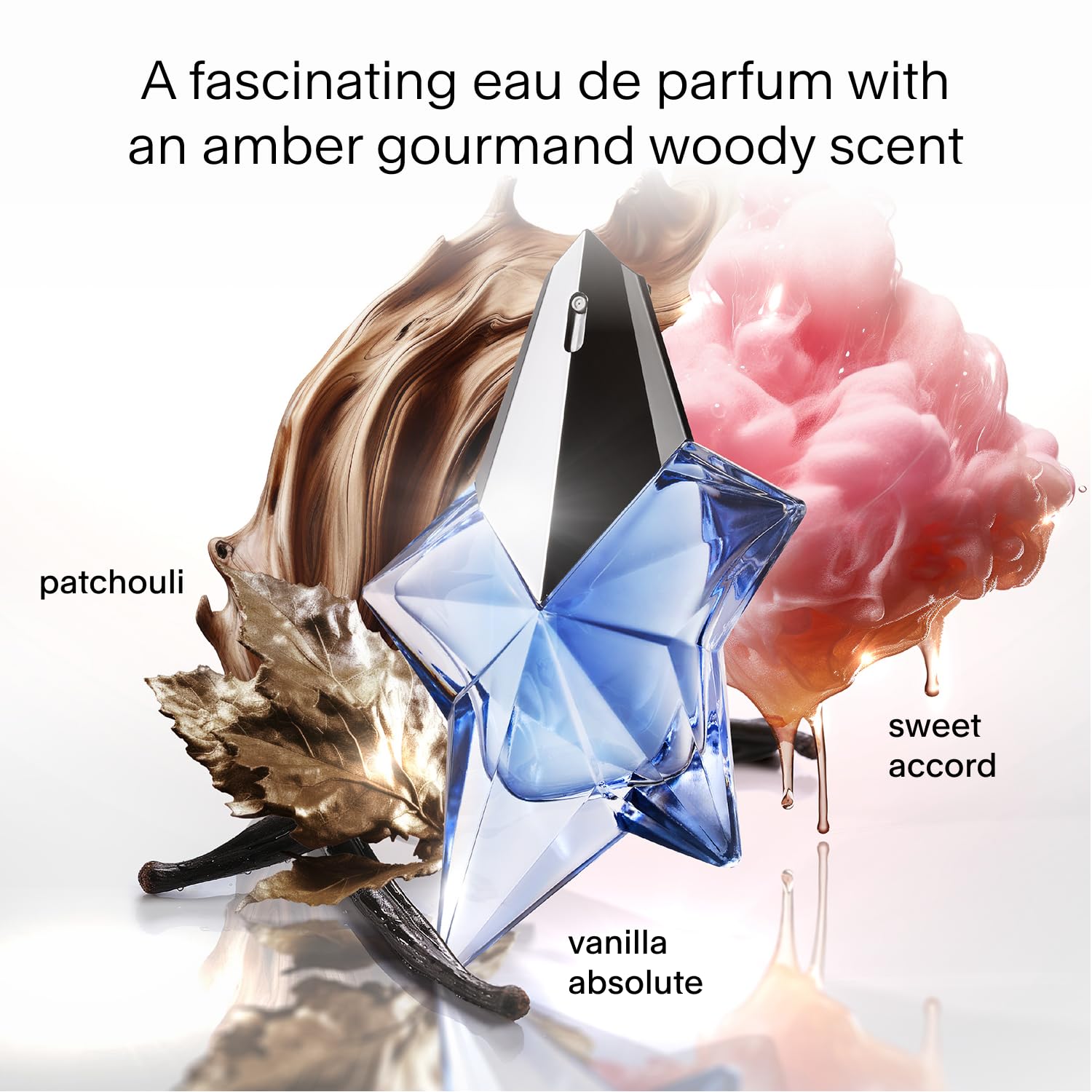 Mugler Angel - Eau De Parfum & Fantasm - Womens Perfume Discovery Travel Size Set - With Sweet Notes Of Coconut, Wood Accord, Patchouli & Vanilla - 0.16 Fl Oz Each : Beauty & Personal Care