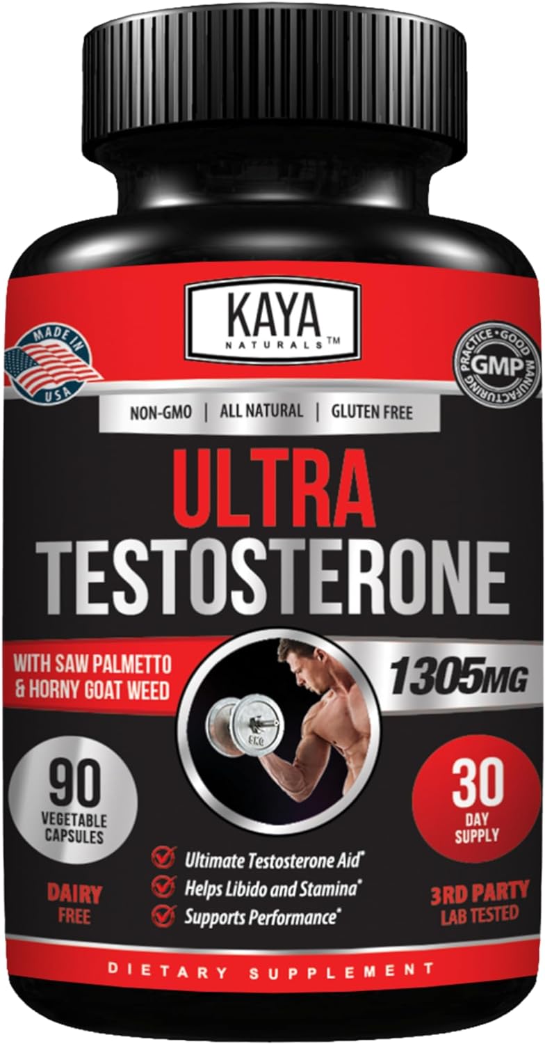 Kaya Naturals Ultra Testosterone Booster 90 Count