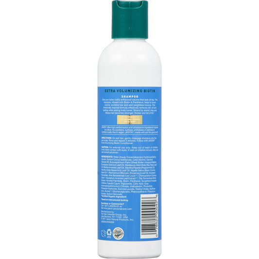 Jason Thin-to-Thick Extra Volume Shampoo, 8 oz. (Packaging May Vary)