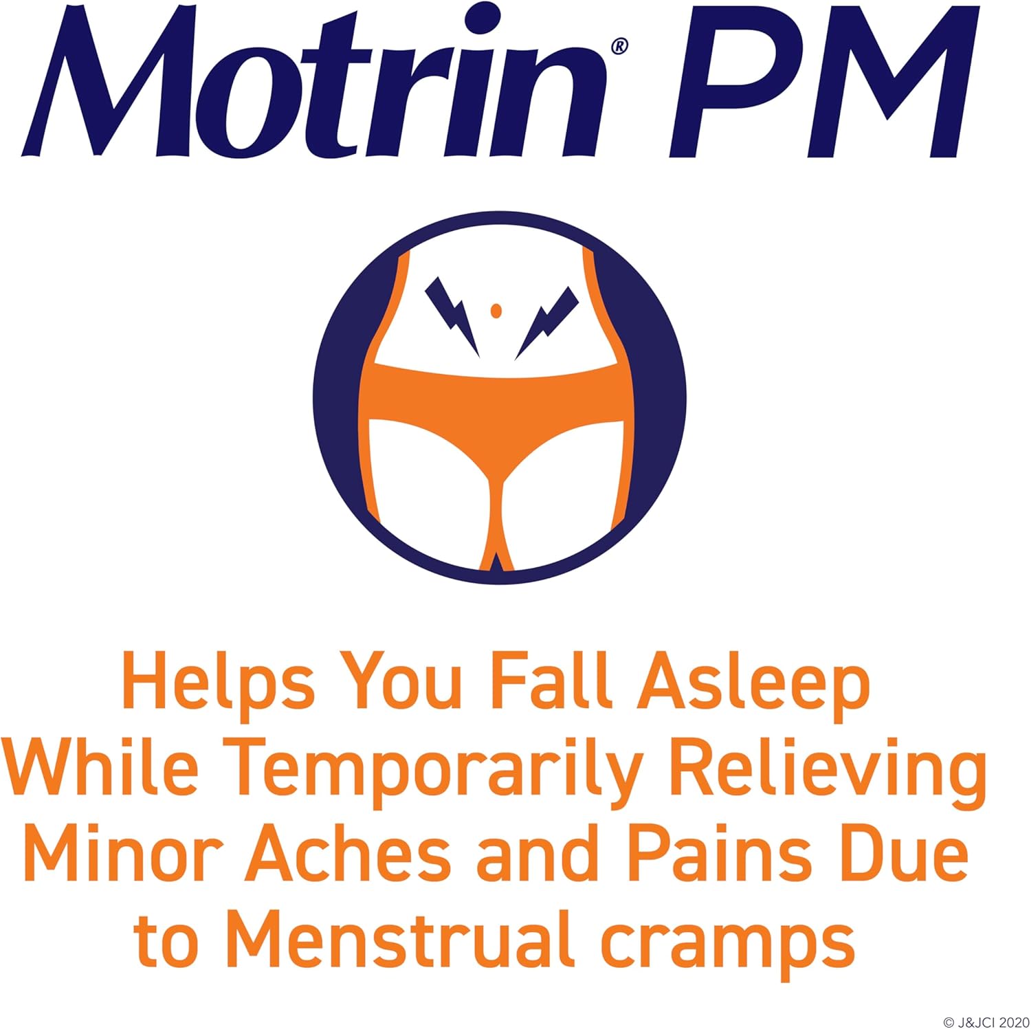 Motrin Pm Caplets With 200 Mg Ibuprofen & 38 Mg Diphenhydramine Sleep Aid, Nighttime Pain Reliever For Minor Aches & Pains, Bulk, 80 Ct : Health & Household