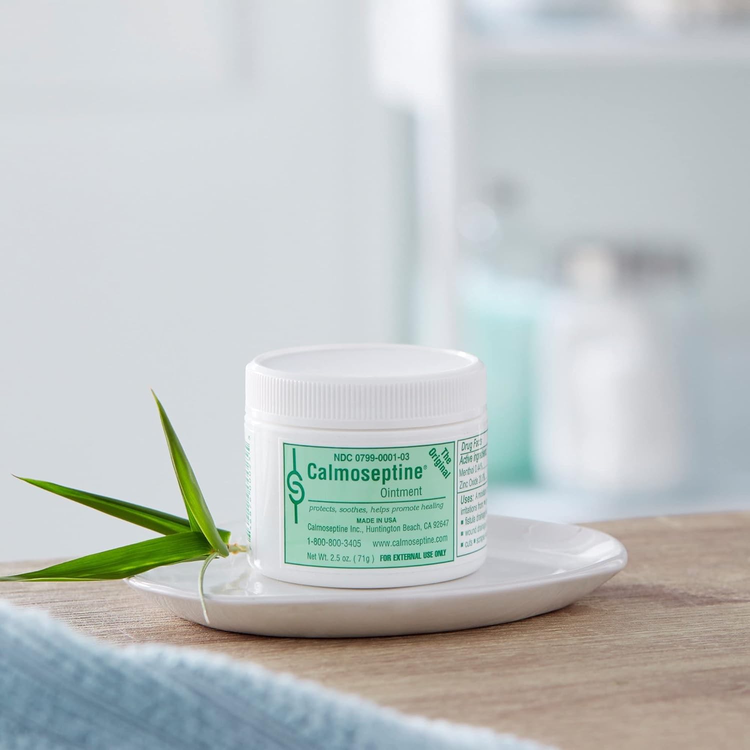 Calmoseptine Ointment Jar 2.5 Oz By Calmoseptine Inc. - Sold By 1/Jar : Health & Household