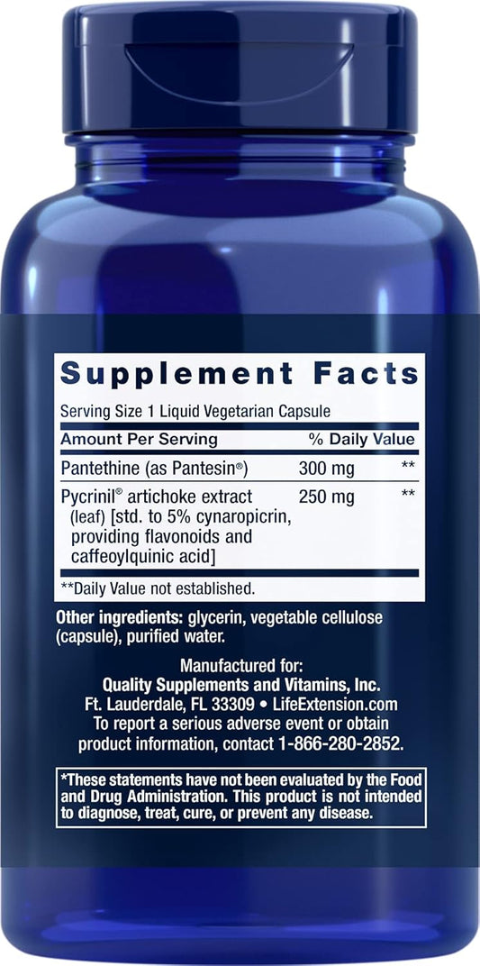 Life Extension Chol-Support Cholesterol Management Support Supplement – Gluten-Free, Non-Gmo, Vegetarian – 60 Liquid Vegetarian Capsules