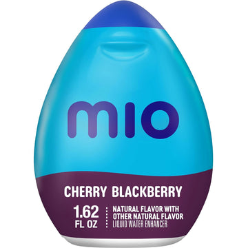 Mio Cherry Blackberry Liquid Water Enhancer Drink Mix, 1.62 Fl Oz Bottle, As Seen On Tiktok