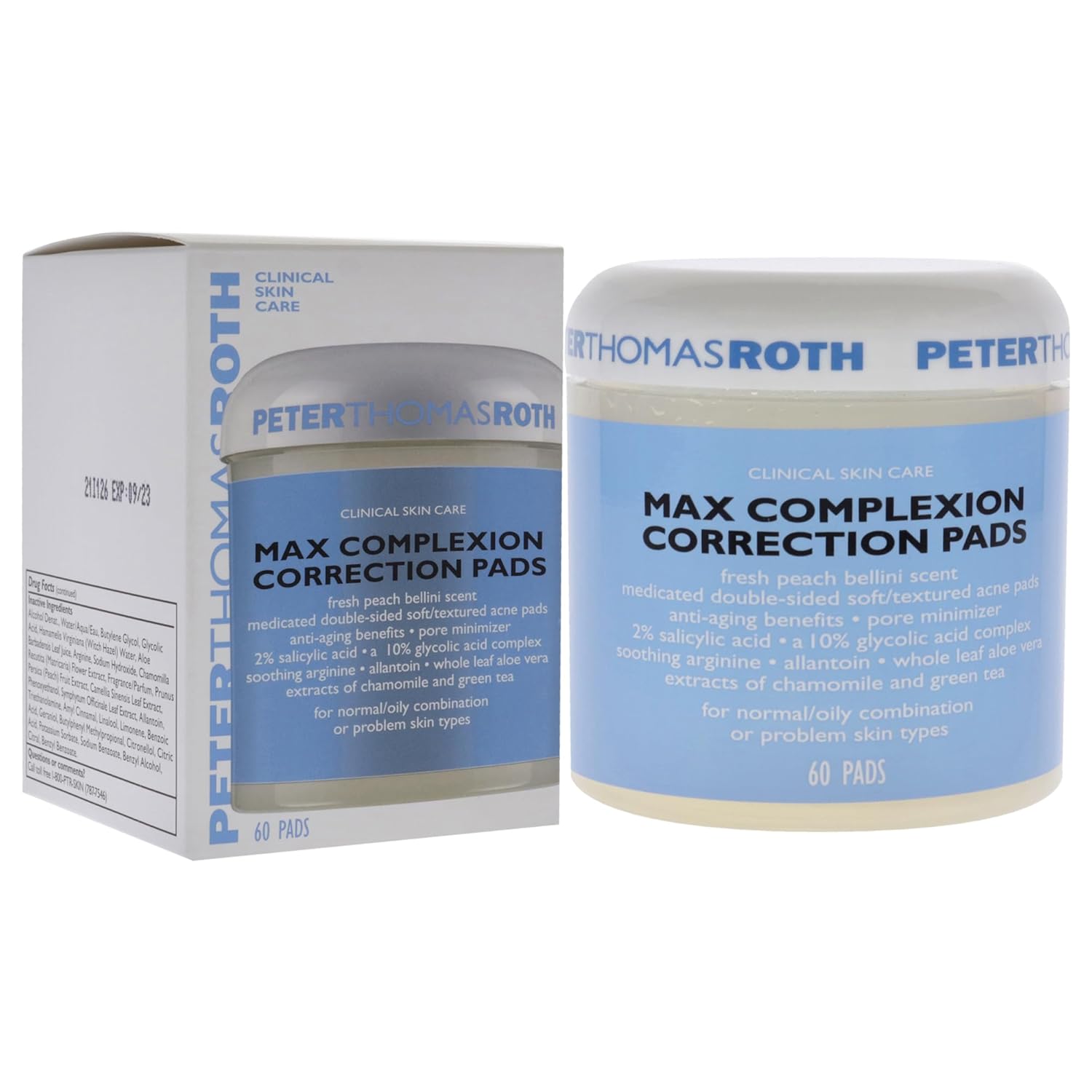 Peter Thomas Roth | Max Complexion Correction Pads(Packaging may vary) : Peter Thomas Roth