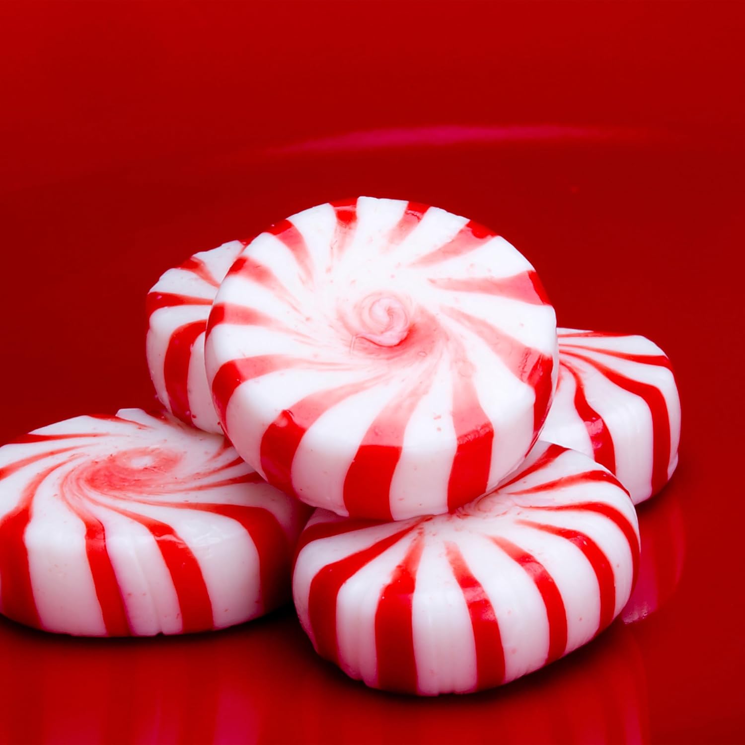 Yupik Red Pinwheel Mints 2.2 lb - Gluten-Free, Individually Wrapped, Traditional Hard Candy, Breath Freshening : Everything Else