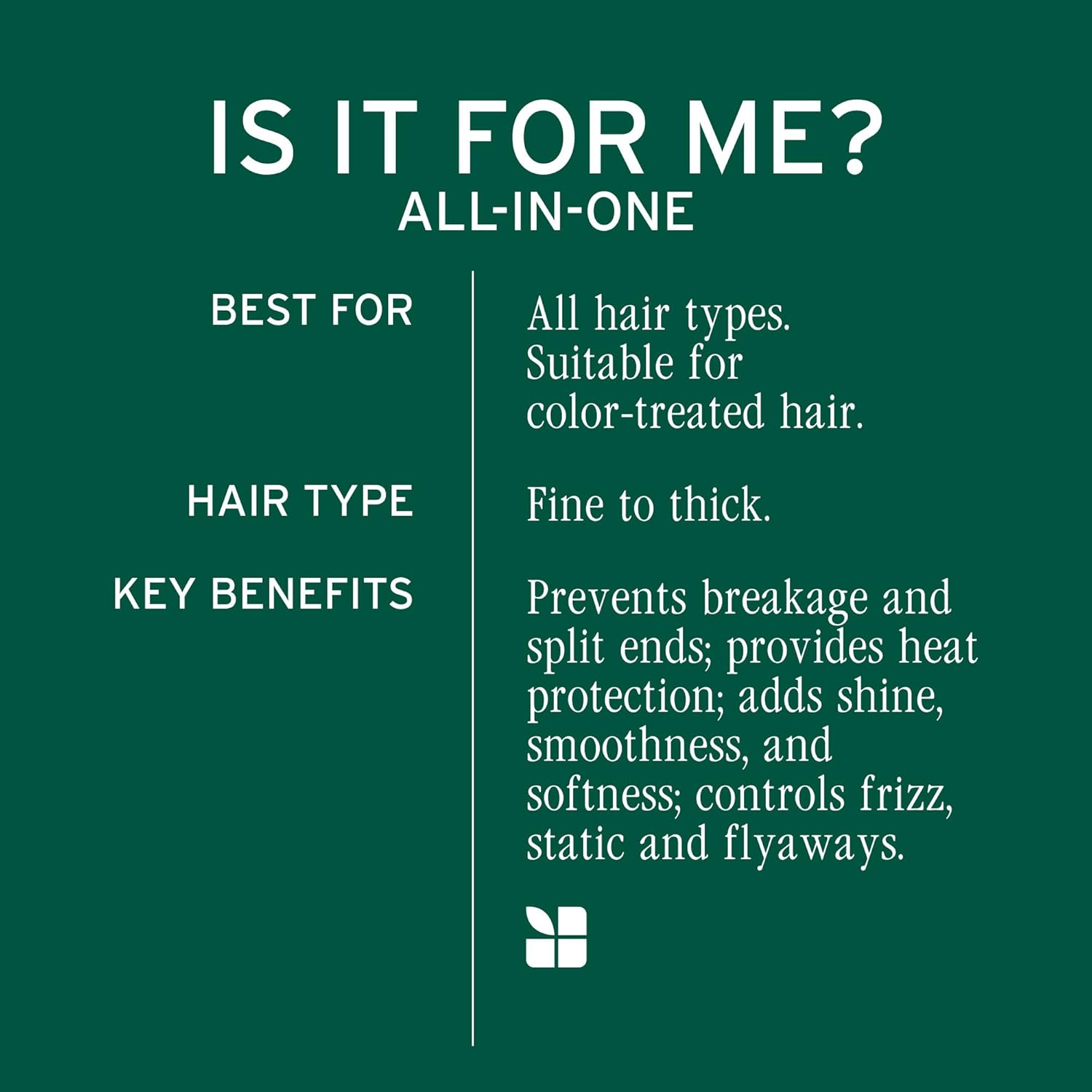 Biolage All-In-One Multi-Benefit Spray, Weightless Nourishment, Enriched with Coconut Oil, For All Hair Types, 250ml : Amazon.co.uk: Beauty