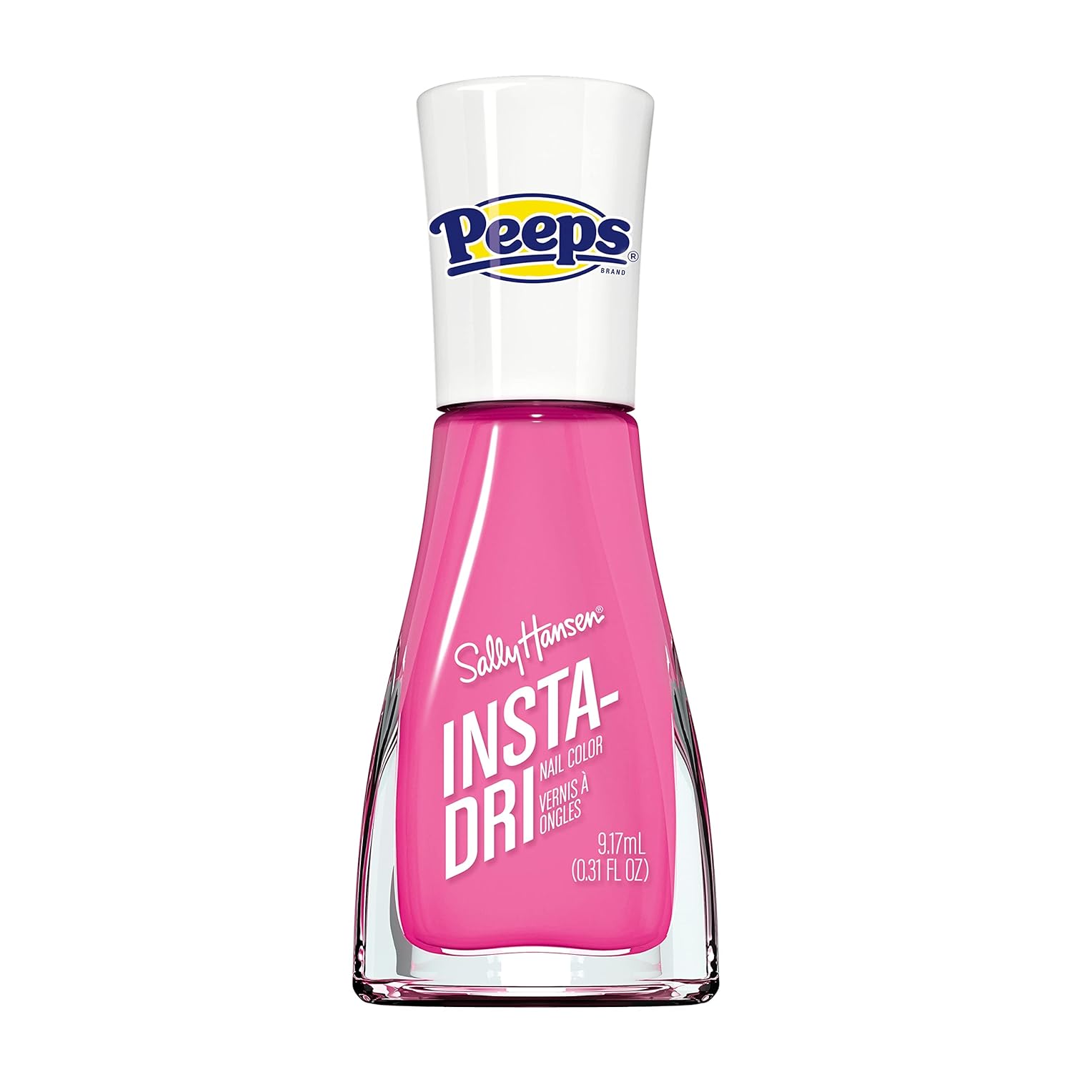 Sally Hansen Insta-Dri X Peeps® Nail Polish Collection - Peeps® Pink Bunny, 0.31 Fl Oz