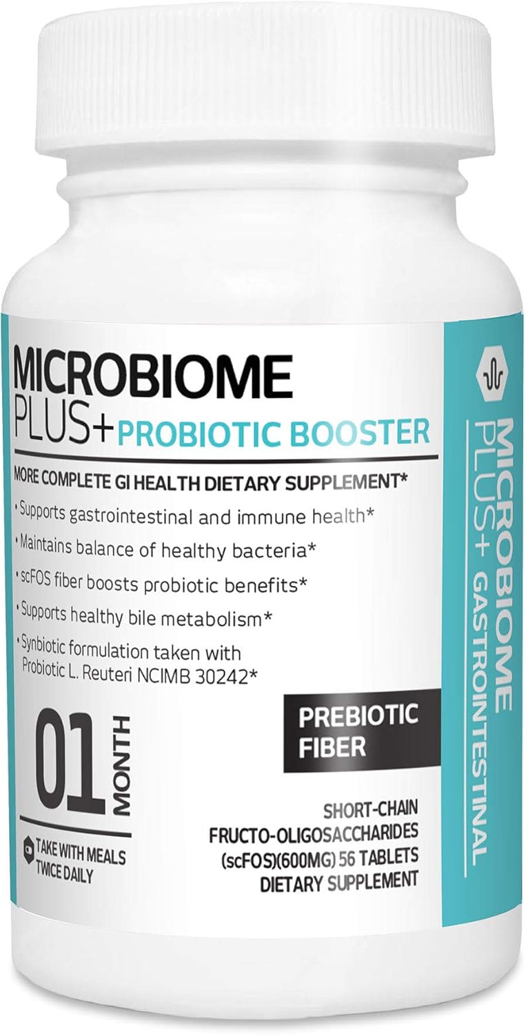 Prebiotics Scfos Prebiotic Fiber, Boosts Probiotic Benifits, Gi Digestive Supplements, Allergy Safe And Gluten-Free For Men And Women (1 Month Supply) (1)
