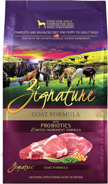 Zignature Goat Limited Ingredient Formula Dry Dog Food 12.5lb