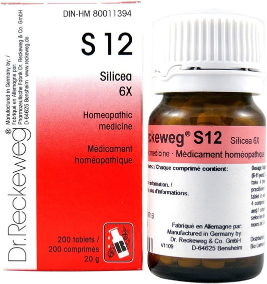 Dr. Reckeweg S12 Silicea 12X : Health & Household