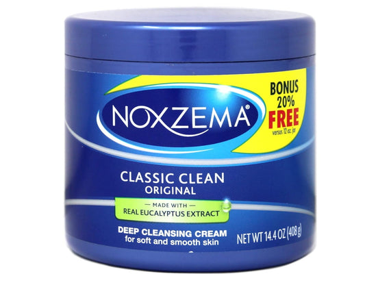 Noxzema Deep Cleansing Cream 12 Ounce, 2 Pack