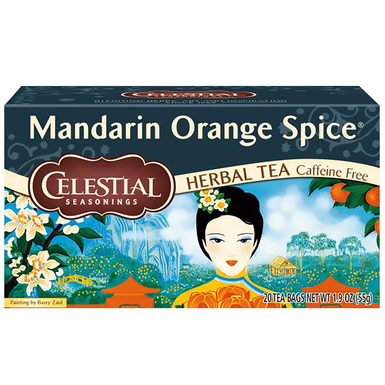 Celestial Seasonings Herbal Tea, Mandarin Orange Spice, 20 Count (Pack Of 6)