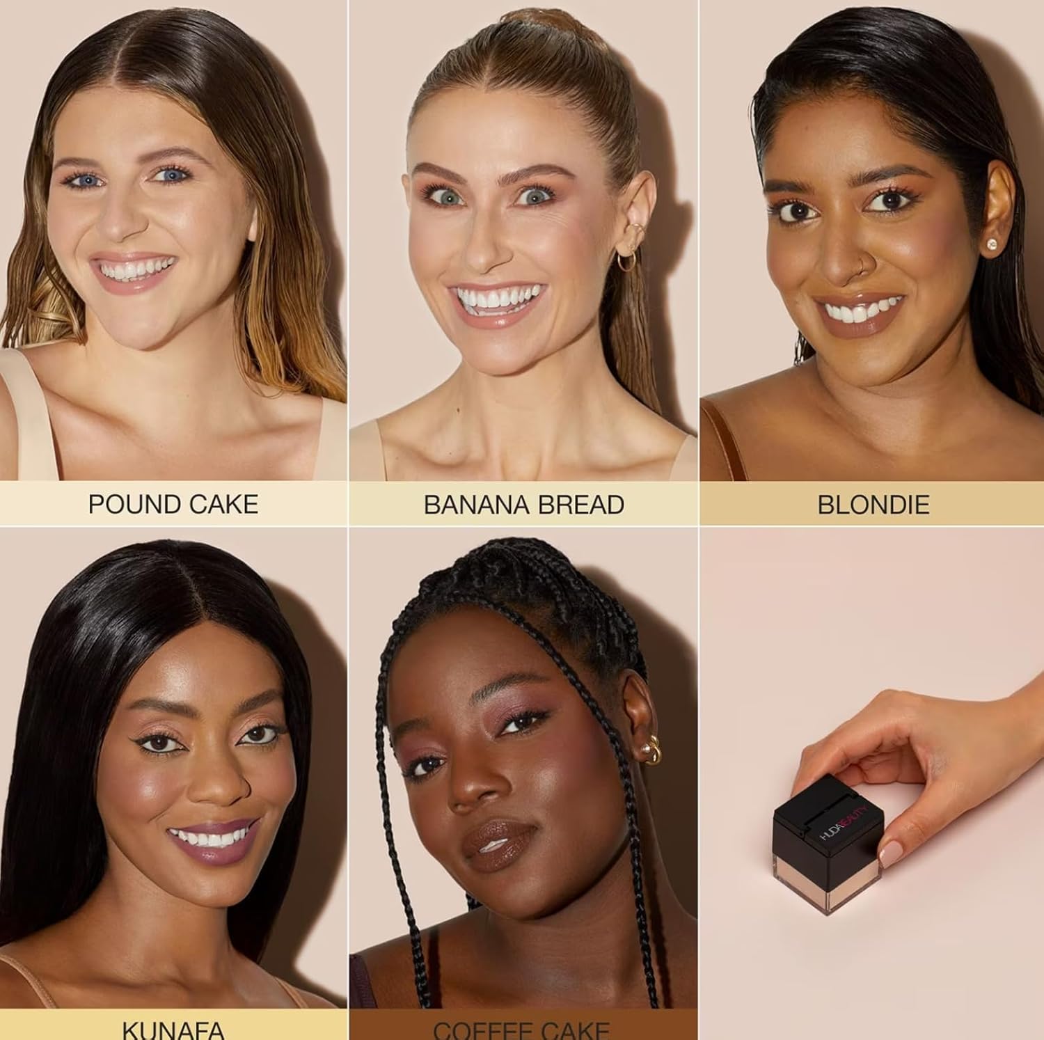 Huda Beauty Bake Bake Loose Powder 6G Pound Cake