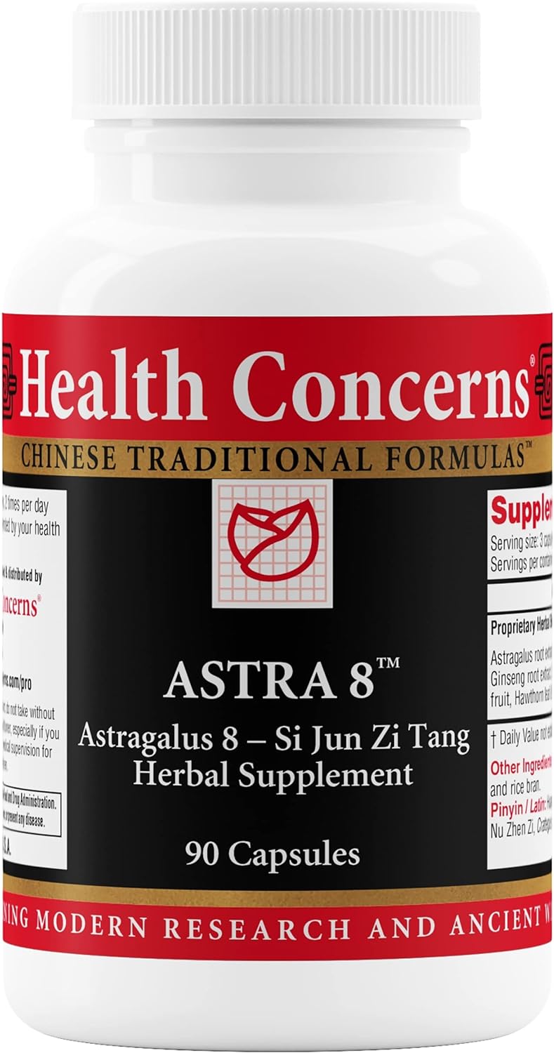 Health Concerns Astra 8 - Immune System Support & Energy Supplement - 90 Capsules