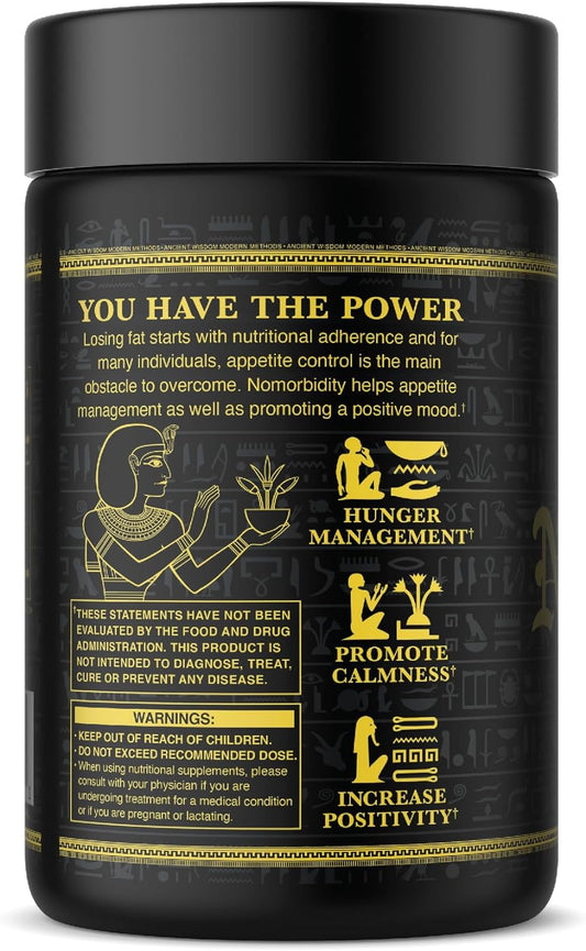 Ambrosia Nomorbidity Advanced Appetite Control & Hunger Management Formula | Appetite Suppressant & Mood Support With Ksm-66 Ashwagandha, Garcitrin, And Thinogen