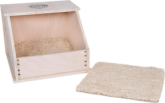 Small Pet Select - Chicken Nesting Box, 15X15X11, For Hens Laying Eggs, Wooden, Chicken Coop Nest Box, Made In The Usa