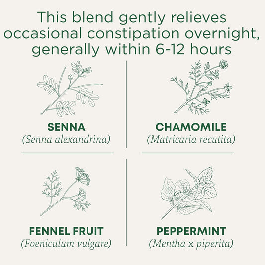 Traditional Medicinals Tea, Organic Smooth Move Chamomile, Relieves Occasional Constipation, Senna, 16 Tea Bags