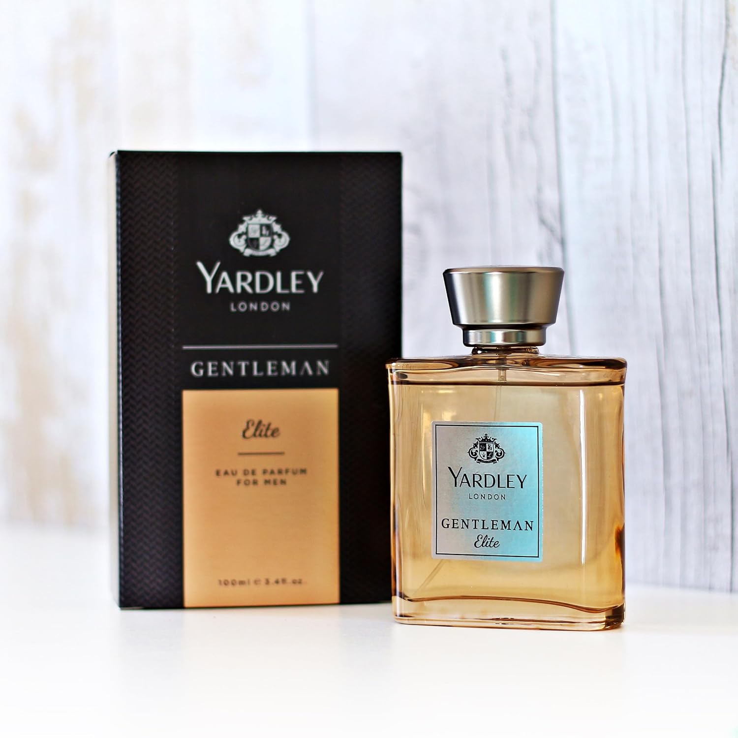 Yardley London Gentleman Elite Eau De Parfum, Mens Fragrance with Vibrant Top Notes of Basil and Grapefruit and Pine and Vetiver Undertones 100ml : Amazon.co.uk: Beauty